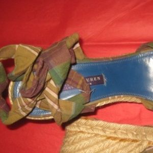 Ralph Lauren Collection Women Platform Wedge 9